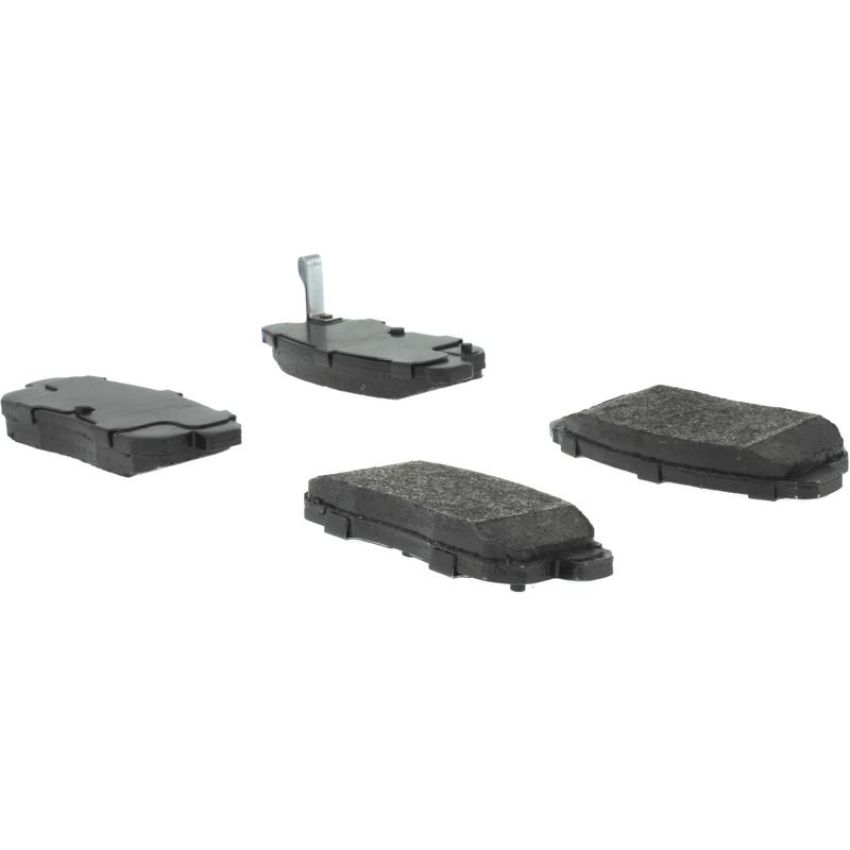CENTRIC PARTS 102.10080 C-Tek Semi-Metallic Brake Pads with Shims