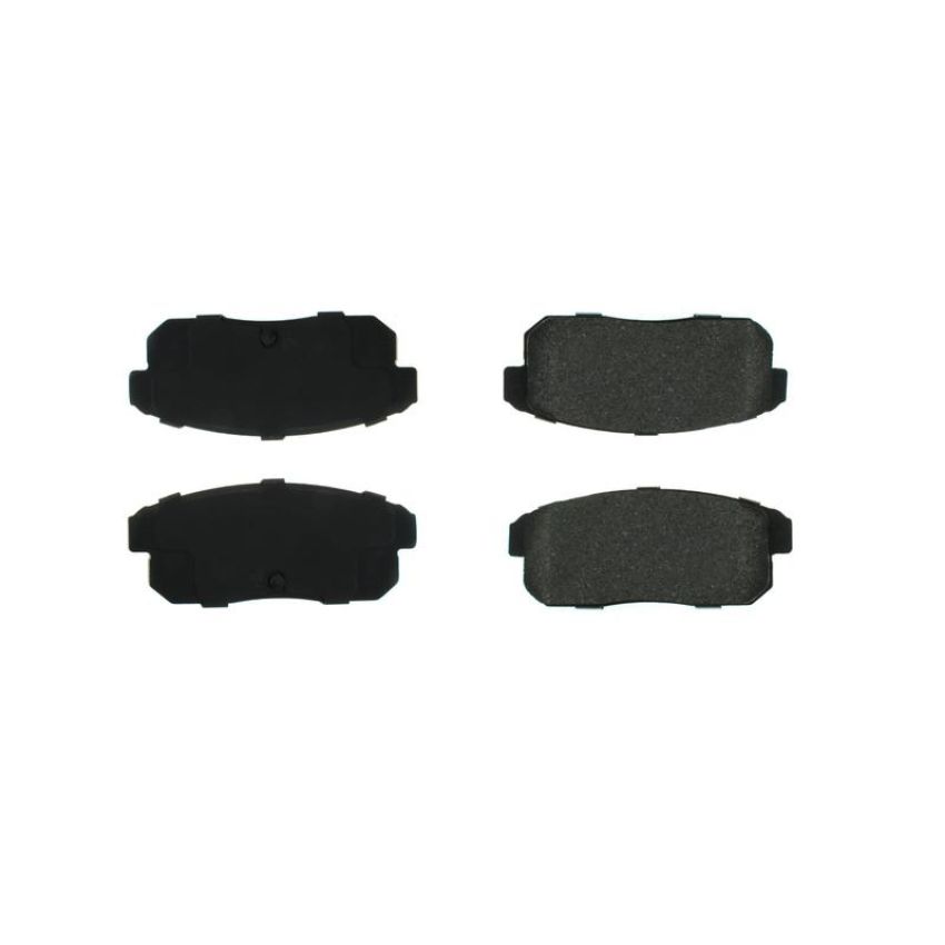 CENTRIC PARTS 102.10080 C-Tek Semi-Metallic Brake Pads with Shims