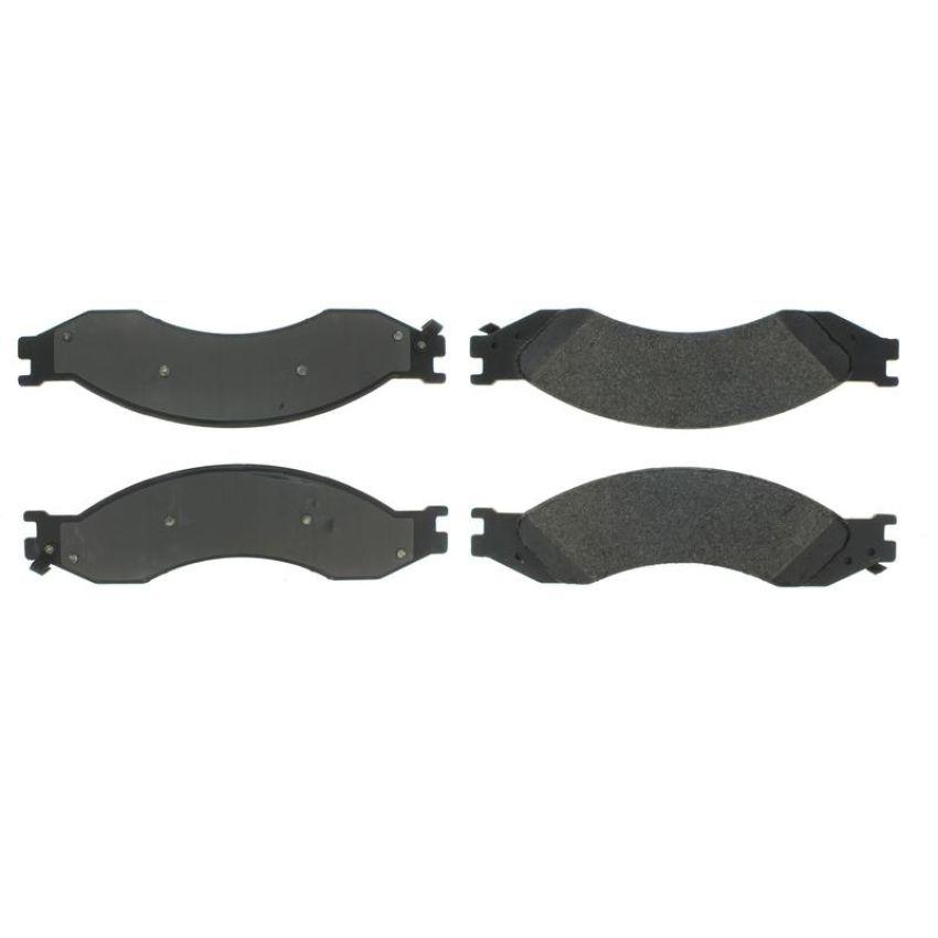 CENTRIC PARTS 102.10100 C-Tek Semi-Metallic Brake Pads with Shims