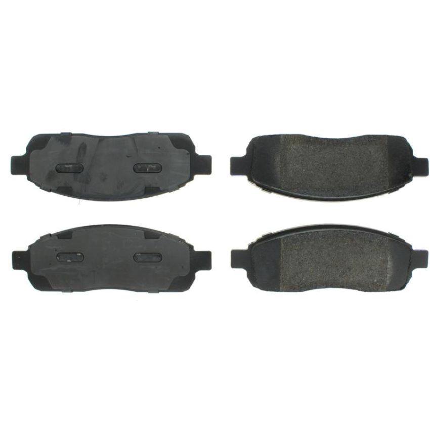 CENTRIC PARTS 102.10110 C-Tek Semi-Metallic Brake Pads with Shims