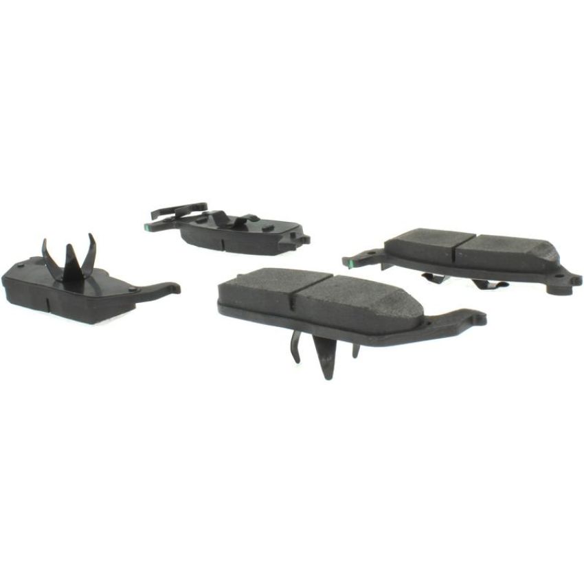 CENTRIC PARTS 102.10120 C-Tek Semi-Metallic Brake Pads with Shims