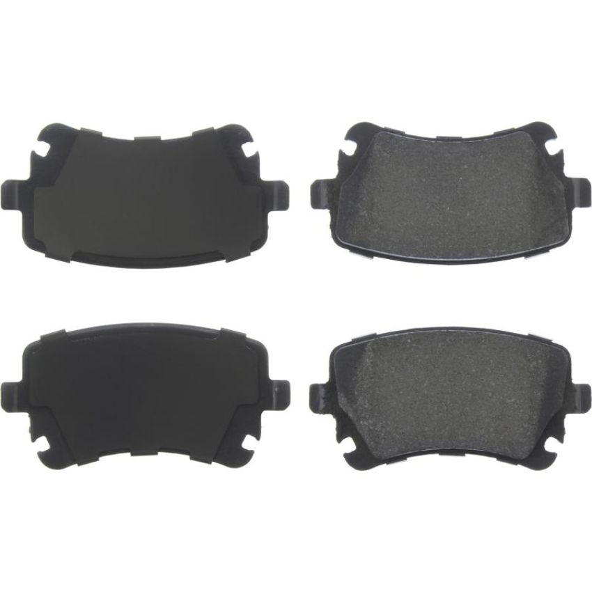 CENTRIC PARTS 102.10180 C-Tek Semi-Metallic Brake Pads with Shims
