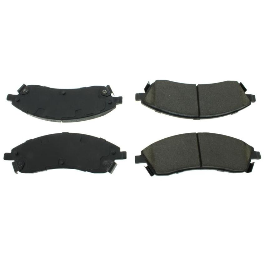 CENTRIC PARTS 102.10190 C-Tek Semi-Metallic Brake Pads with Shims