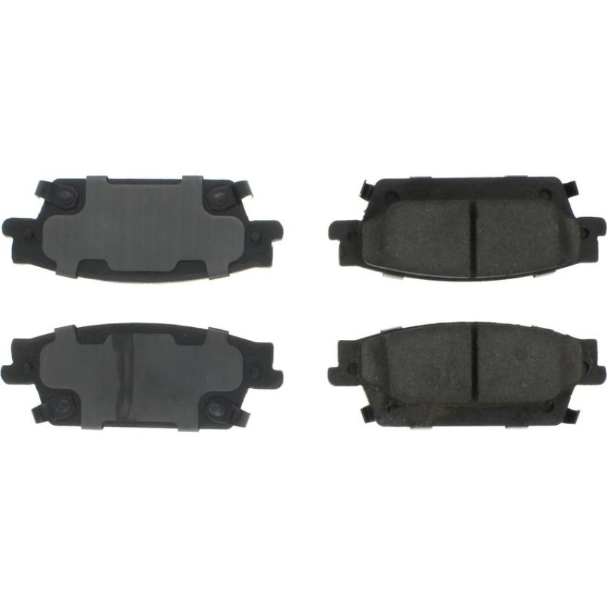 CENTRIC PARTS 102.10200 C-Tek Semi-Metallic Brake Pads with Shims