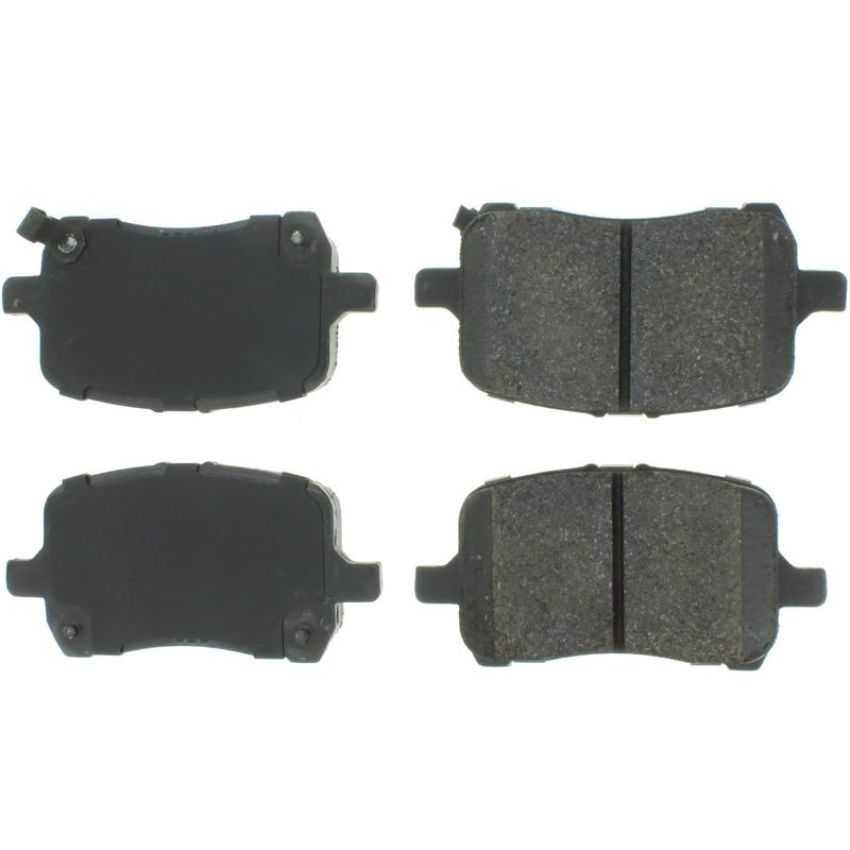 CENTRIC PARTS 102.10280 C-Tek Semi-Metallic Brake Pads with Shims