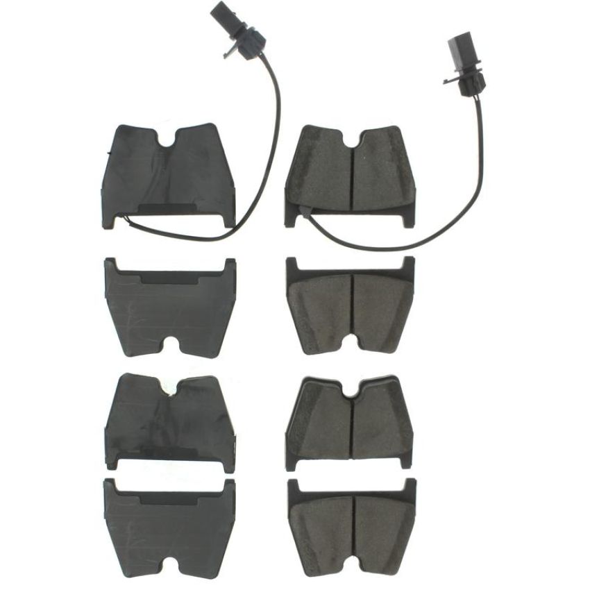 CENTRIC PARTS 102.10290 C-Tek Semi-Metallic Brake Pads with Shims