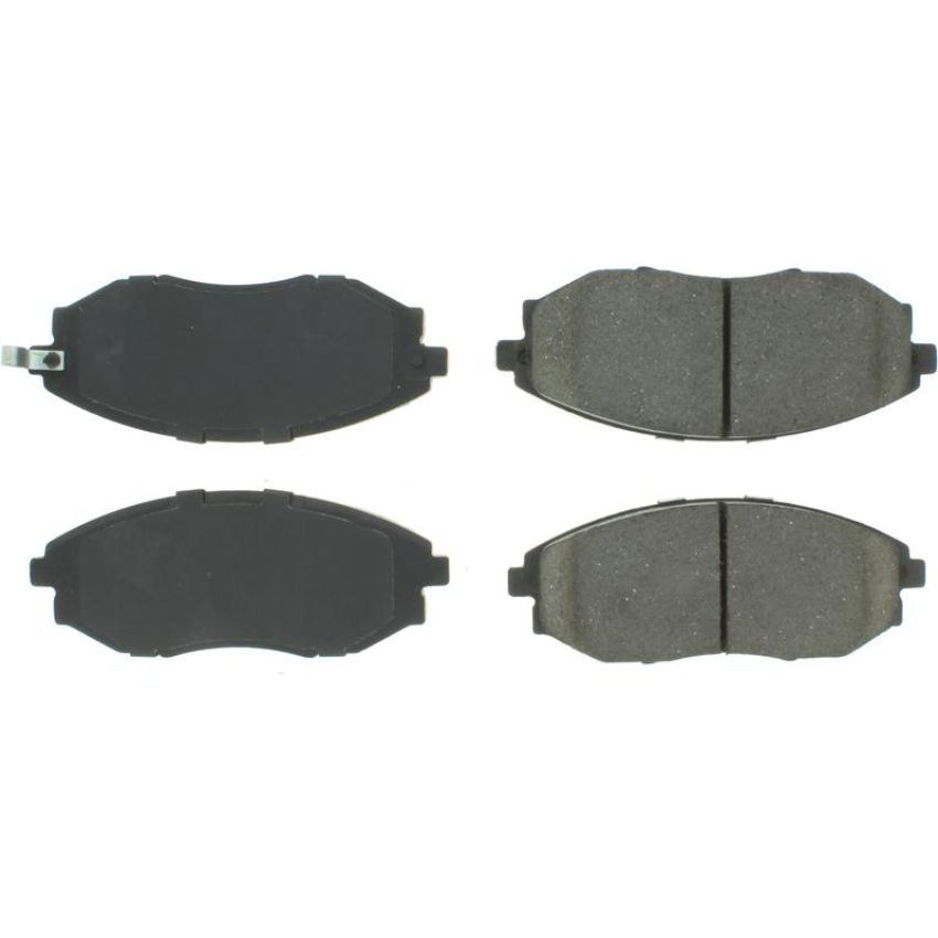 CENTRIC PARTS 102.10310 C-Tek Semi-Metallic Brake Pads with Shims