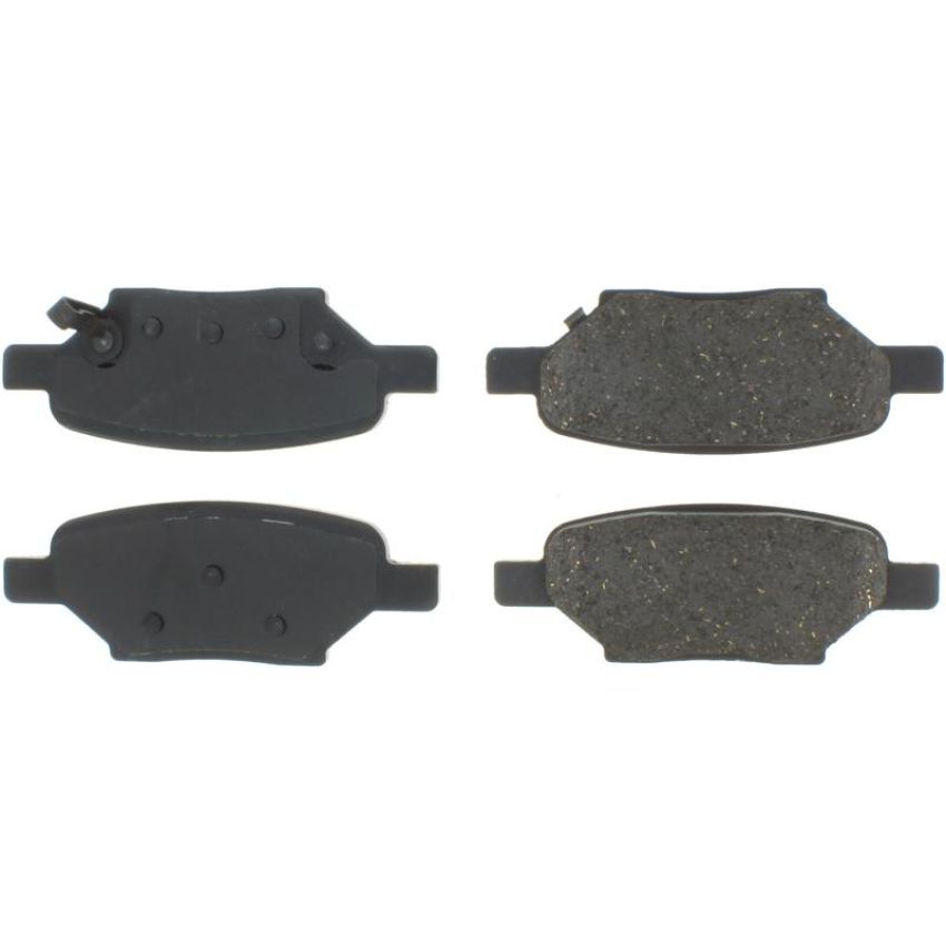 CENTRIC PARTS 102.10330 C-Tek Semi-Metallic Brake Pads with Shims