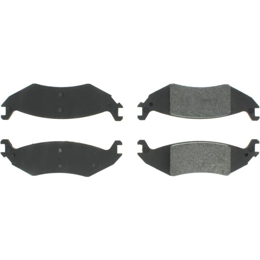 CENTRIC PARTS 102.10460 C-Tek Semi-Metallic Brake Pads with Shims