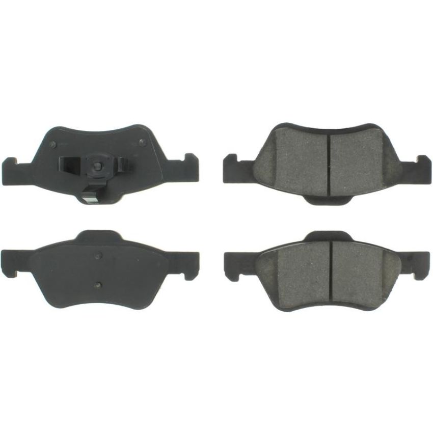 CENTRIC PARTS 102.10471 C-Tek Semi-Metallic Brake Pads with Shims