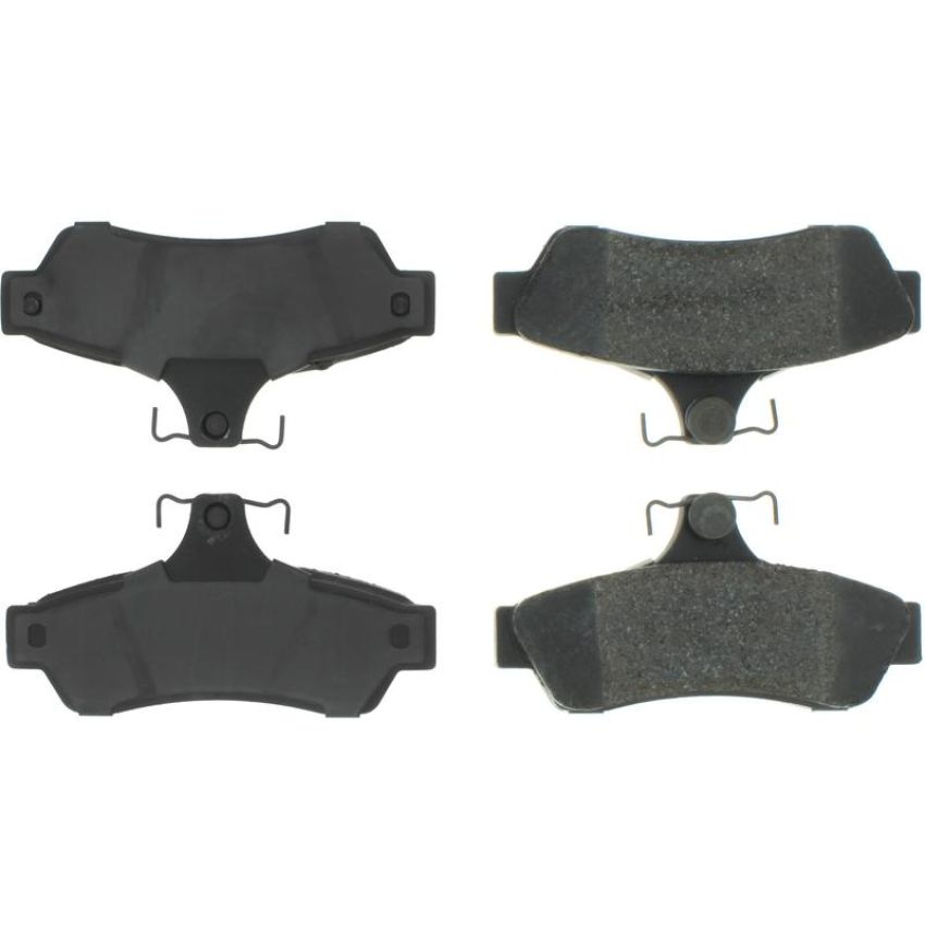 CENTRIC PARTS 102.10480 C-Tek Semi-Metallic Brake Pads with Shims