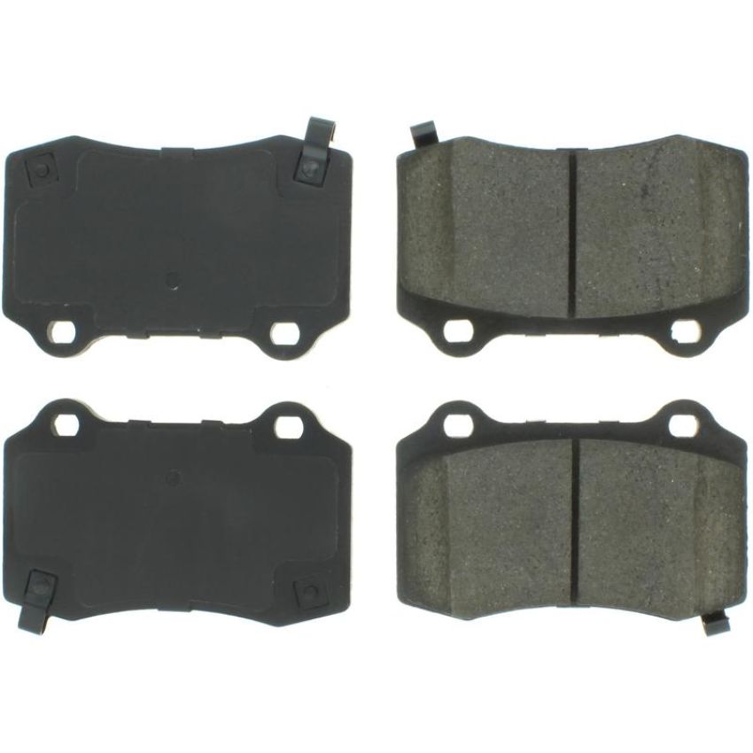CENTRIC PARTS 102.10530 C-Tek Semi-Metallic Brake Pads with Shims