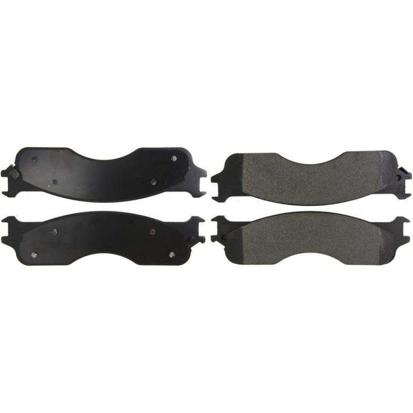 CENTRIC PARTS 102.10540 C-Tek Semi-Metallic Brake Pads with Shims