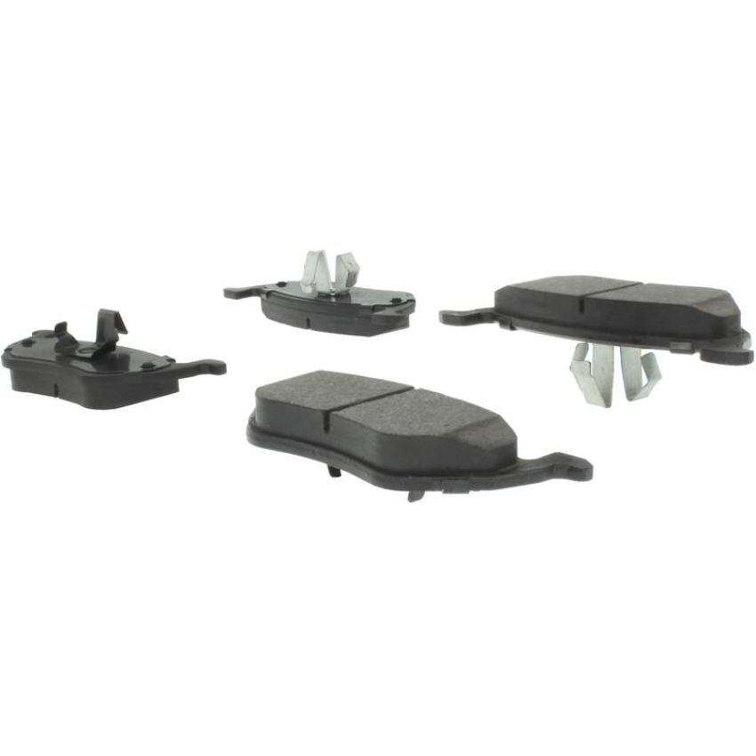 CENTRIC PARTS 102.10550 C-Tek Semi-Metallic Brake Pads with Shims