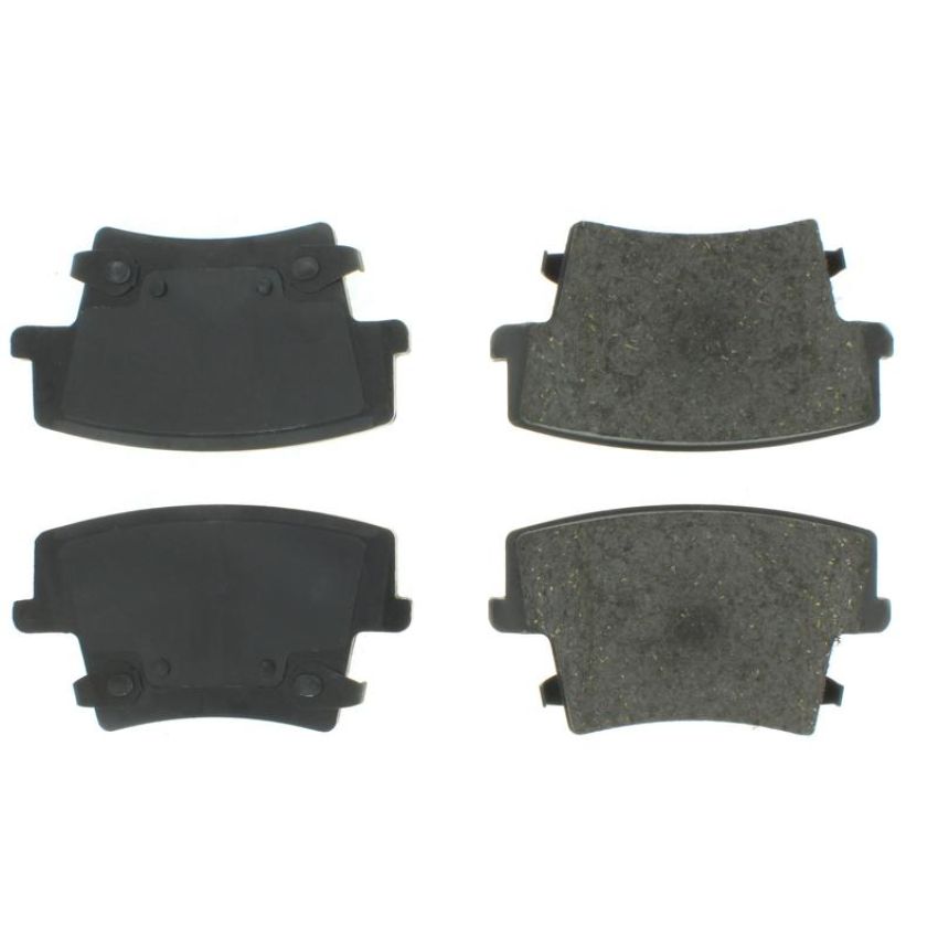CENTRIC PARTS 102.10570 C-Tek Semi-Metallic Brake Pads with Shims