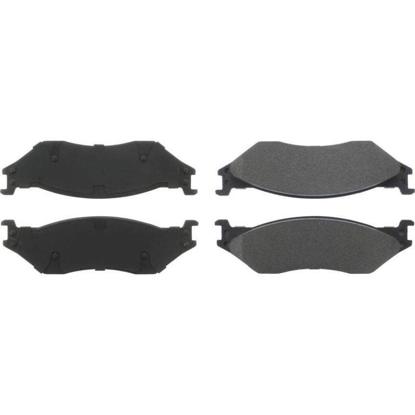 CENTRIC PARTS 102.10660 C-Tek Semi-Metallic Brake Pads with Shims