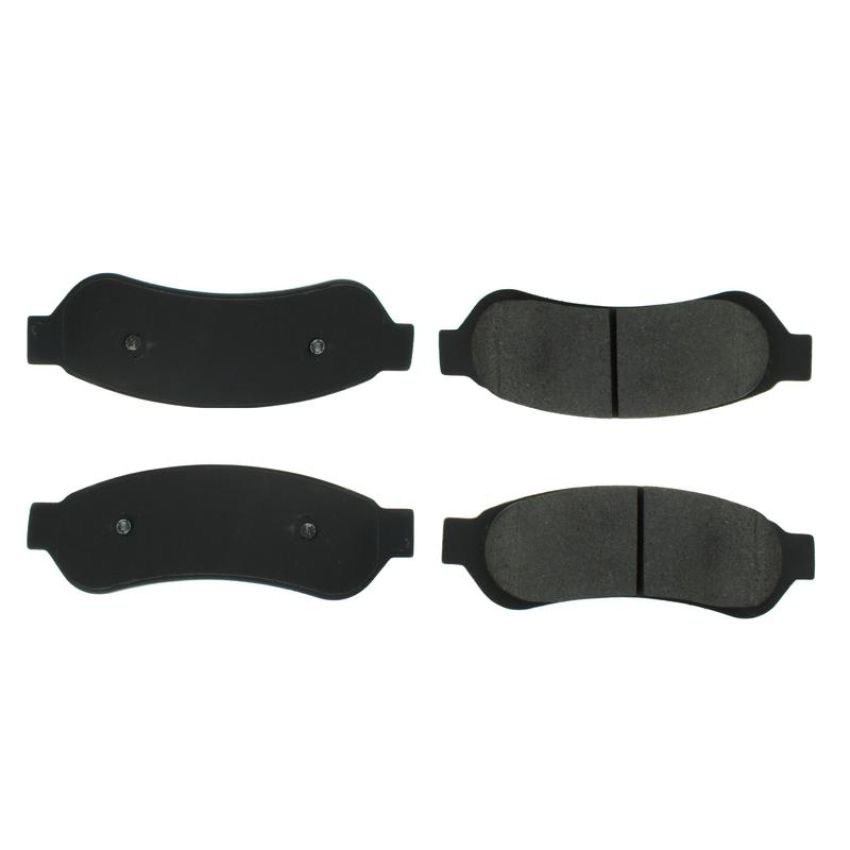 CENTRIC PARTS 102.10670 C-Tek Semi-Metallic Brake Pads with Shims
