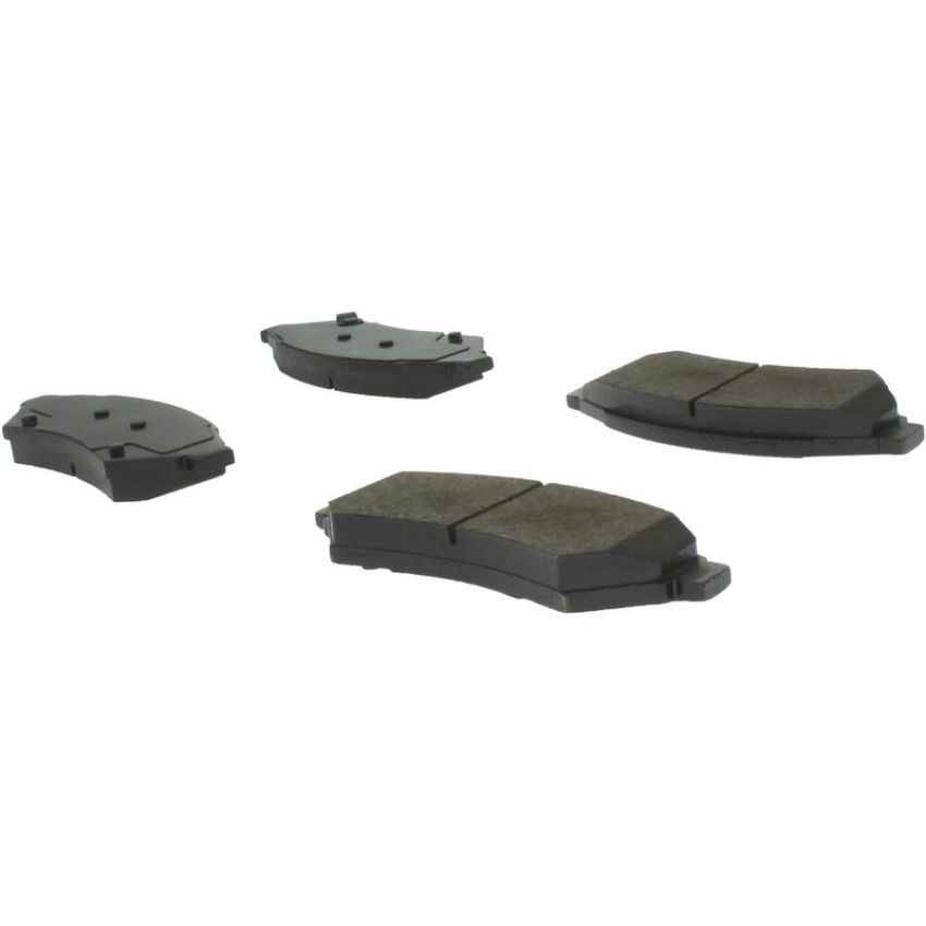 CENTRIC PARTS 102.10750 C-Tek Semi-Metallic Brake Pads with Shims