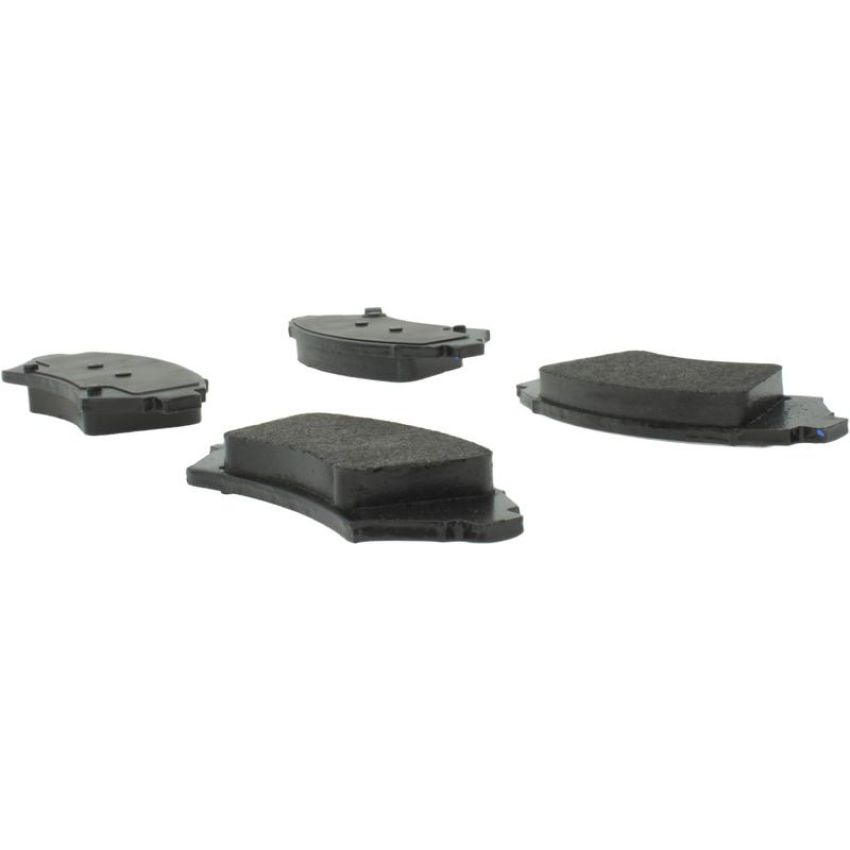 CENTRIC PARTS 102.10760 C-Tek Semi-Metallic Brake Pads with Shims