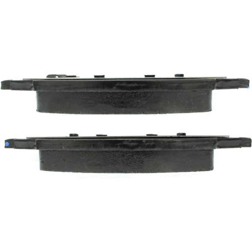 CENTRIC PARTS 102.10760 C-Tek Semi-Metallic Brake Pads with Shims