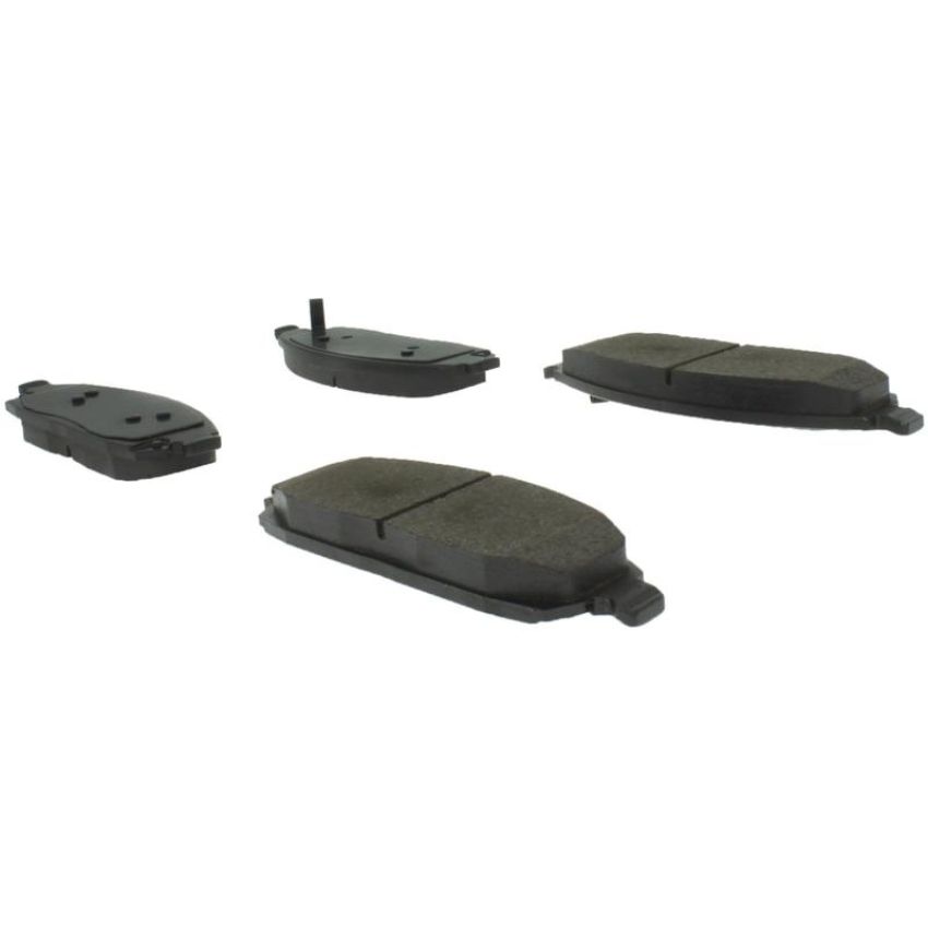 CENTRIC PARTS 102.10800 C-Tek Semi-Metallic Brake Pads with Shims