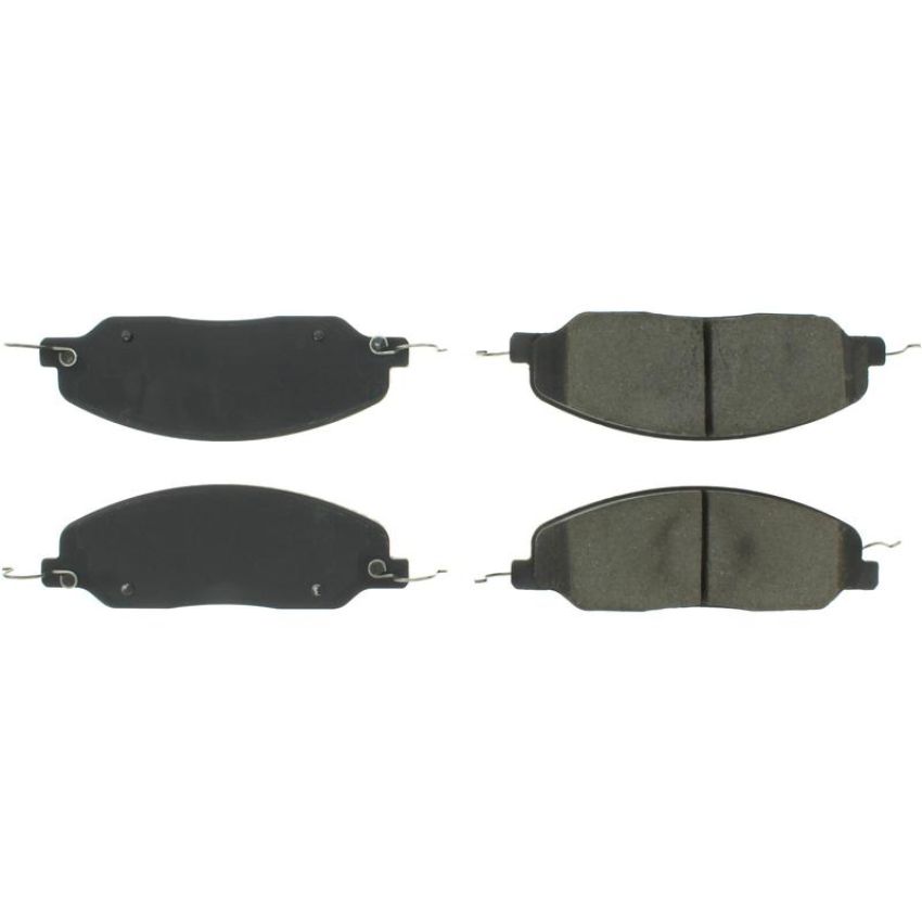 CENTRIC PARTS 102.10810 C-Tek Semi-Metallic Brake Pads with Shims
