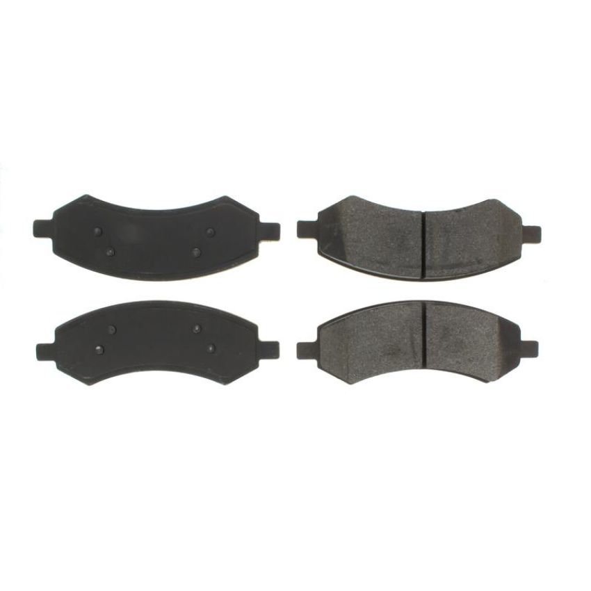 CENTRIC PARTS 102.10840 C-Tek Semi-Metallic Brake Pads with Shims