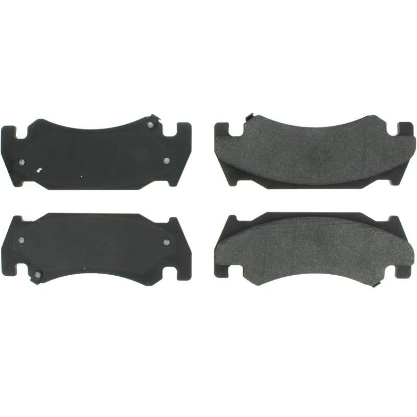 CENTRIC PARTS 102.10850 C-Tek Semi-Metallic Brake Pads with Shims