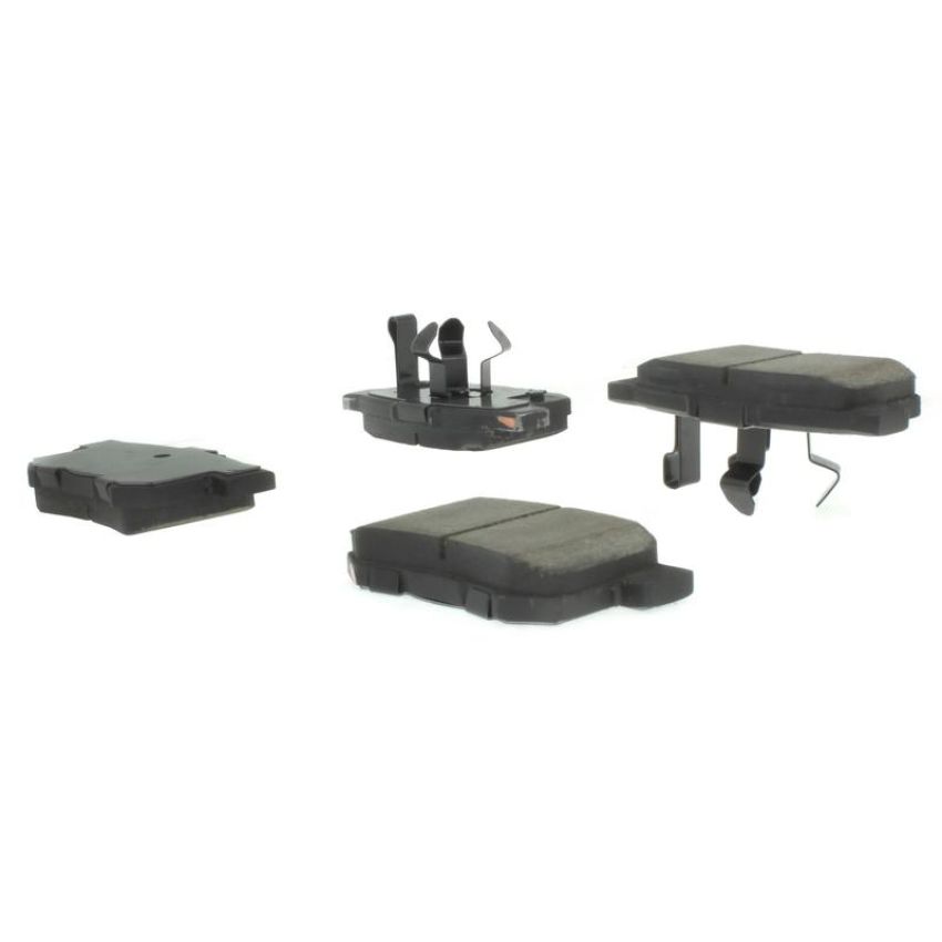 CENTRIC PARTS 102.10860 C-Tek Semi-Metallic Brake Pads with Shims