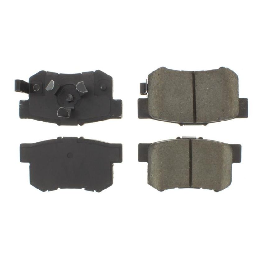 CENTRIC PARTS 102.10860 C-Tek Semi-Metallic Brake Pads with Shims