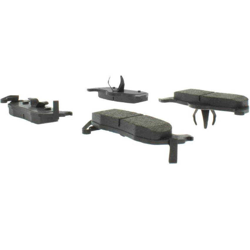 CENTRIC PARTS 102.10870 C-Tek Semi-Metallic Brake Pads with Shims