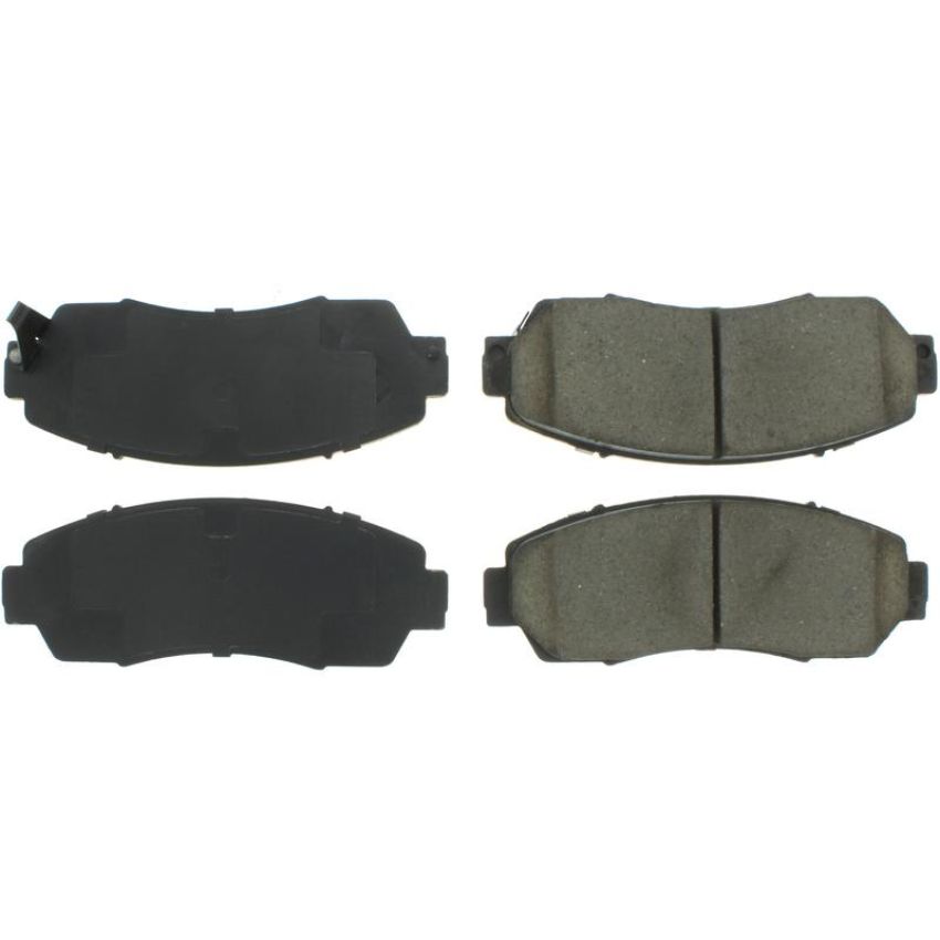 CENTRIC PARTS 102.10890 C-Tek Semi-Metallic Brake Pads with Shims