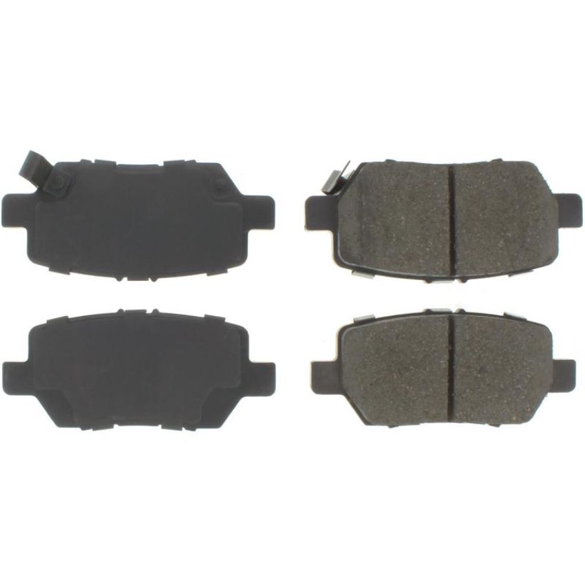 CENTRIC PARTS 102.10900 C-Tek Semi-Metallic Brake Pads with Shims