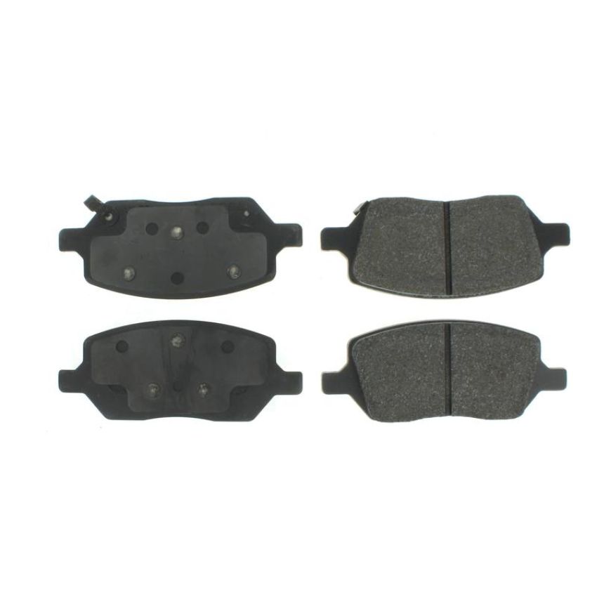 CENTRIC PARTS 102.10930 C-Tek Semi-Metallic Brake Pads with Shims