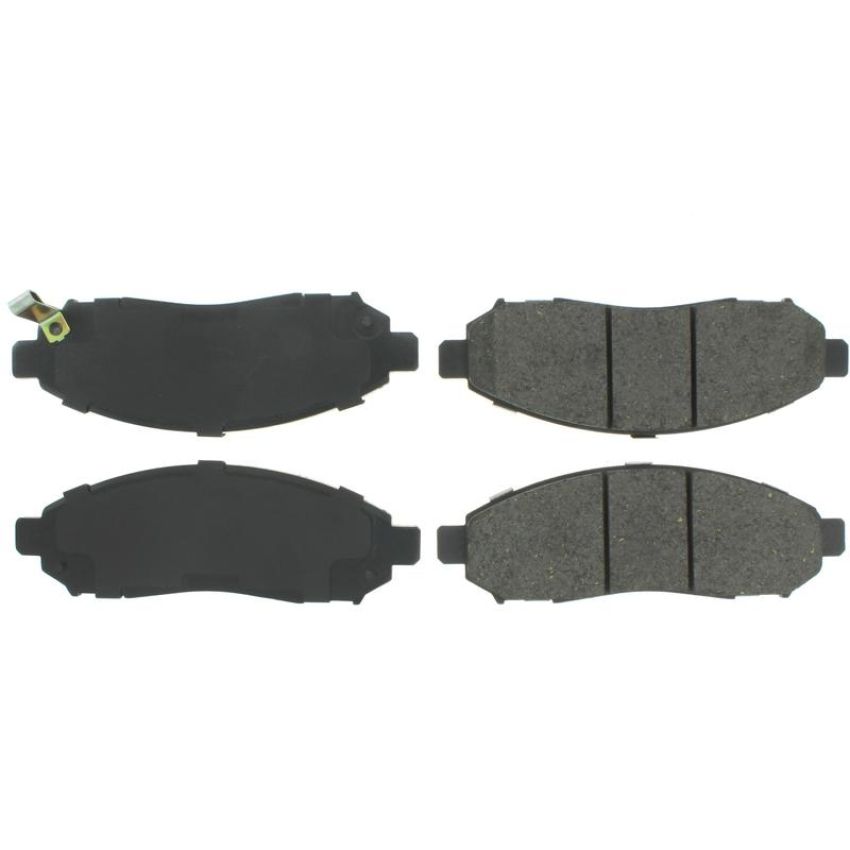 CENTRIC PARTS 102.10940 C-Tek Semi-Metallic Brake Pads with Shims
