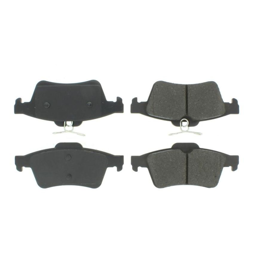 CENTRIC PARTS 102.10950 C-Tek Semi-Metallic Brake Pads with Shims