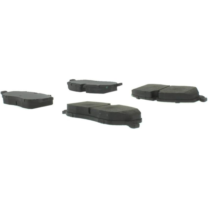 CENTRIC PARTS 102.10980 C-Tek Semi-Metallic Brake Pads with Shims