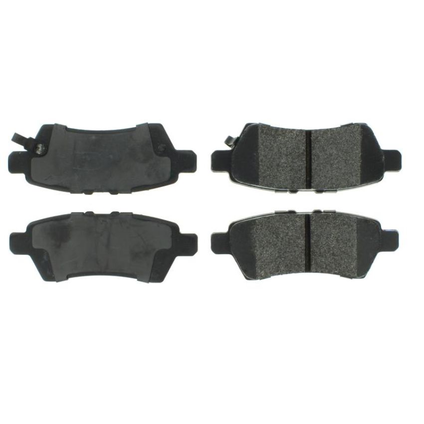 CENTRIC PARTS 102.11010 C-Tek Semi-Metallic Brake Pads with Shims