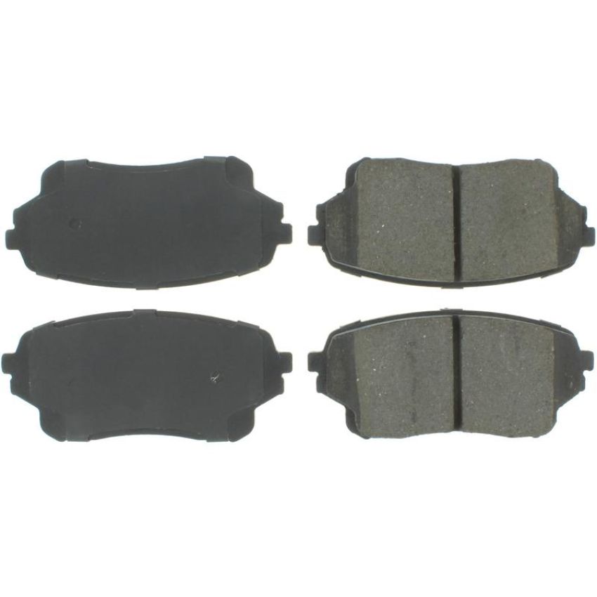 CENTRIC PARTS 102.11050 C-Tek Semi-Metallic Brake Pads with Shims