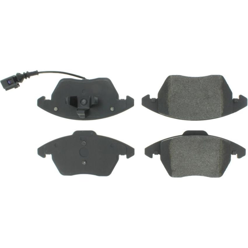 CENTRIC PARTS 102.11070 C-Tek Semi-Metallic Brake Pads with Shims