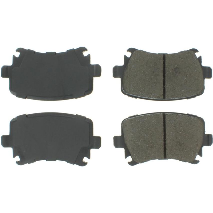 CENTRIC PARTS 102.11080 C-Tek Semi-Metallic Brake Pads with Shims