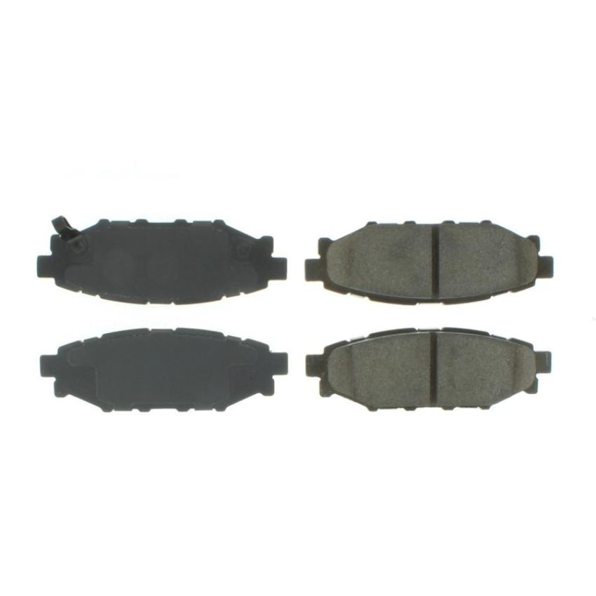 CENTRIC PARTS 102.11140 C-Tek Semi-Metallic Brake Pads with Shims