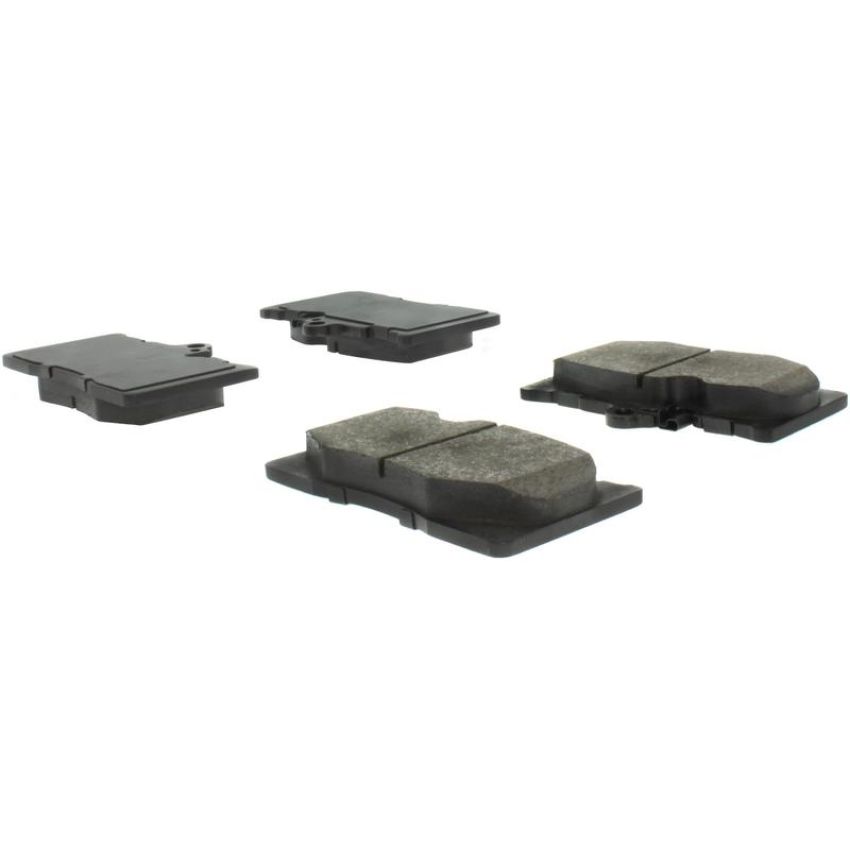 CENTRIC PARTS 102.11180 C-Tek Semi-Metallic Brake Pads with Shims