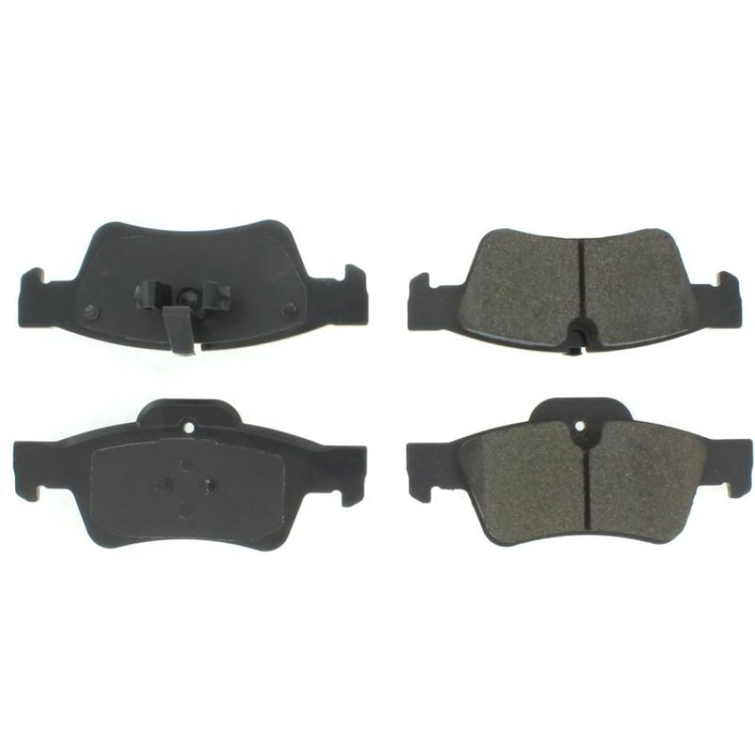 CENTRIC PARTS 102.11220 C-Tek Semi-Metallic Brake Pads with Shims