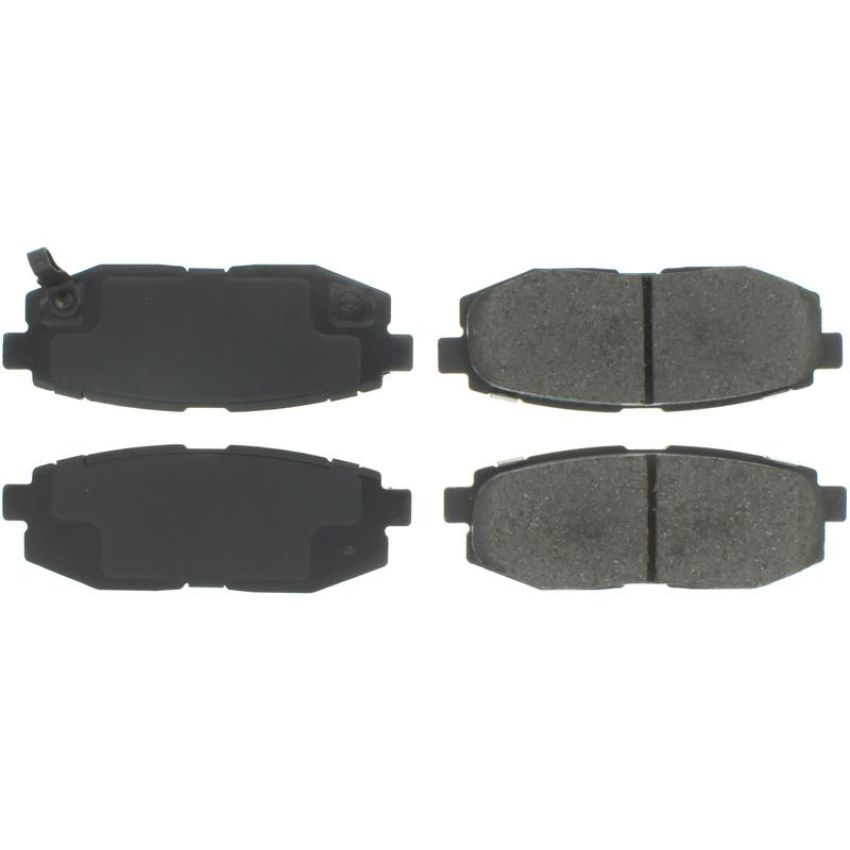 CENTRIC PARTS 102.11240 C-Tek Semi-Metallic Brake Pads with Shims