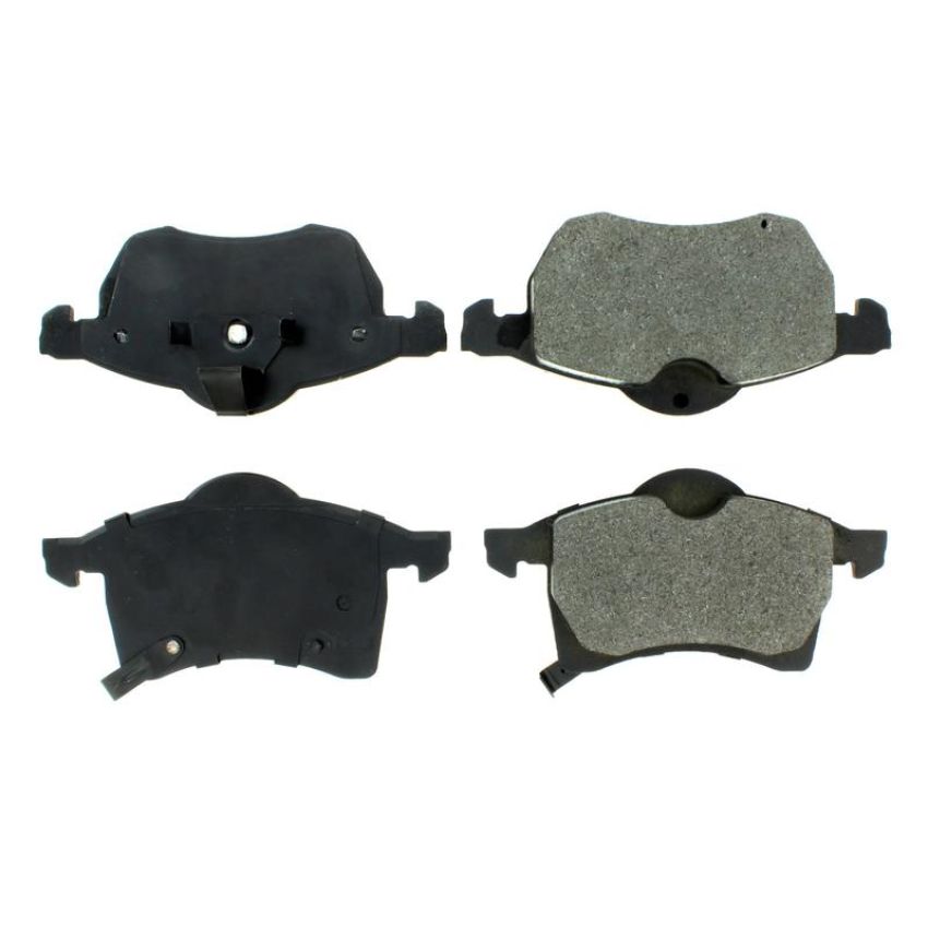 CENTRIC PARTS 102.11410 C-Tek Semi-Metallic Brake Pads with Shims