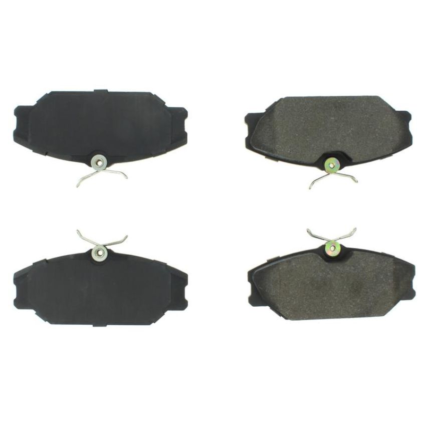 CENTRIC PARTS 102.11450 C-Tek Semi-Metallic Brake Pads with Shims
