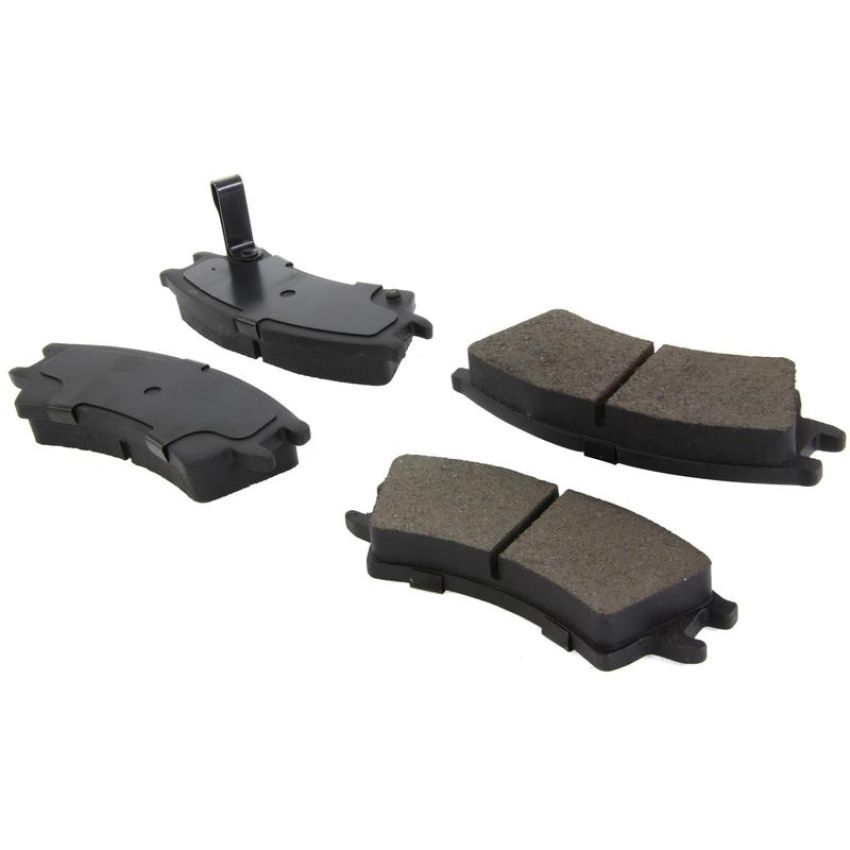 CENTRIC PARTS 102.11480 C-Tek Semi-Metallic Brake Pads with Shims
