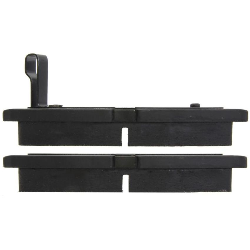 CENTRIC PARTS 102.11480 C-Tek Semi-Metallic Brake Pads with Shims
