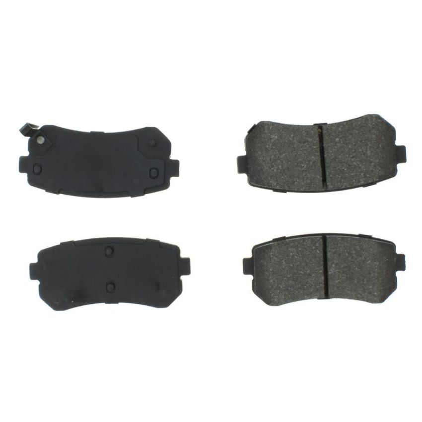 CENTRIC PARTS 102.11570 C-Tek Semi-Metallic Brake Pads with Shims